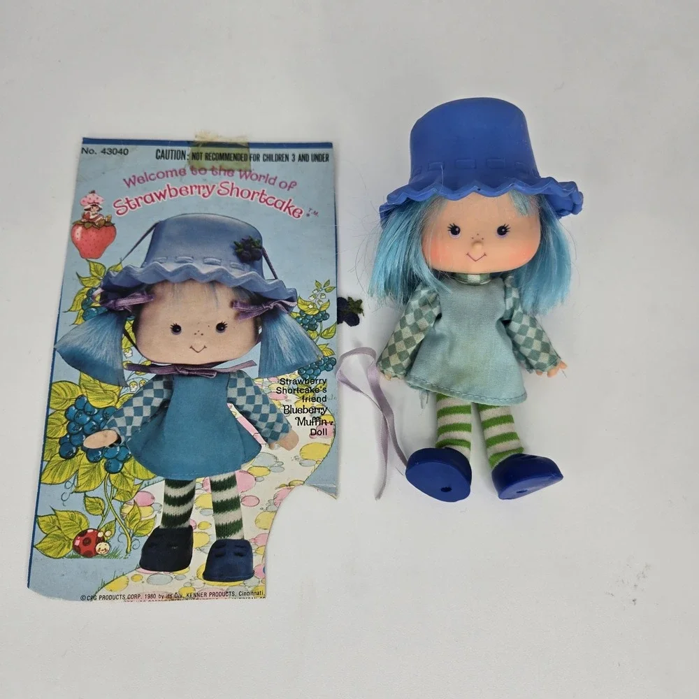 Strawberry Shortcake VTG Blueberry‎ Muffin 43040 Kenner AG comb Catalog Postcard